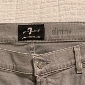 7 For All Mankind SLIMMY 38” Waist